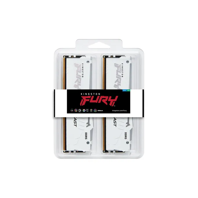 32GB (2x16GB) KINGSTON FURY Beast RGB DDR5-6800 CL34 RAM Gaming Arbeitsspeicher