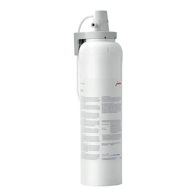 JURA Wasserfilter F3300 für Automaten mit Festwasseranschluss (70332) inkl. Anschlußschlauch und Filterkopf