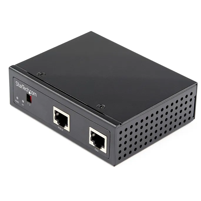 StarTech.com Industrieller Gigabit PoE Splitter 90W, GB-LAN