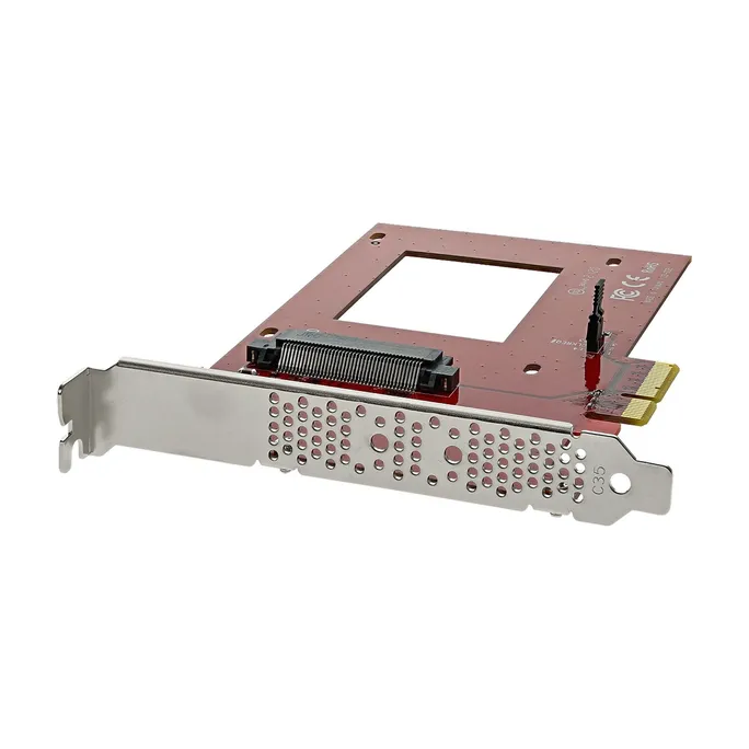 StarTech.com U.2 auf PCIe Adapter für 2,5" U.2 NVMe SSD, SFF 8639, 4x PCI Express 4.0