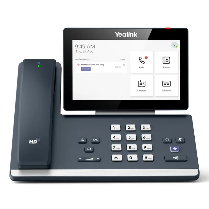 Yealink MP58-WH E2 VoIP-Telefon mit Bluetooth-Schnittstelle