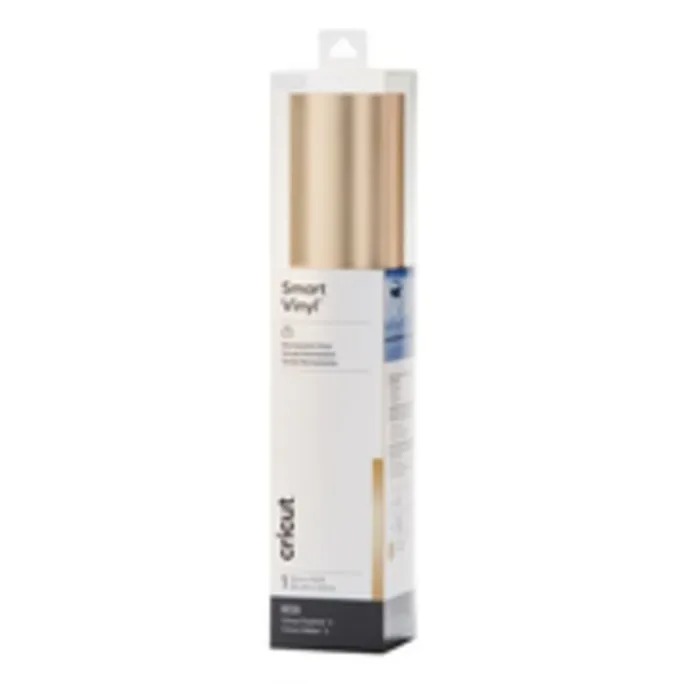 Cricut Matte Metallic Permanent - Hitzebeständige Vinylrolle - Gold - Muster - Matte - 330 mm - 3700 mm