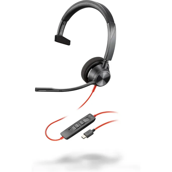 Poly Blackwire 3310 Headset for Business - USB-C - UC-zertifiziert