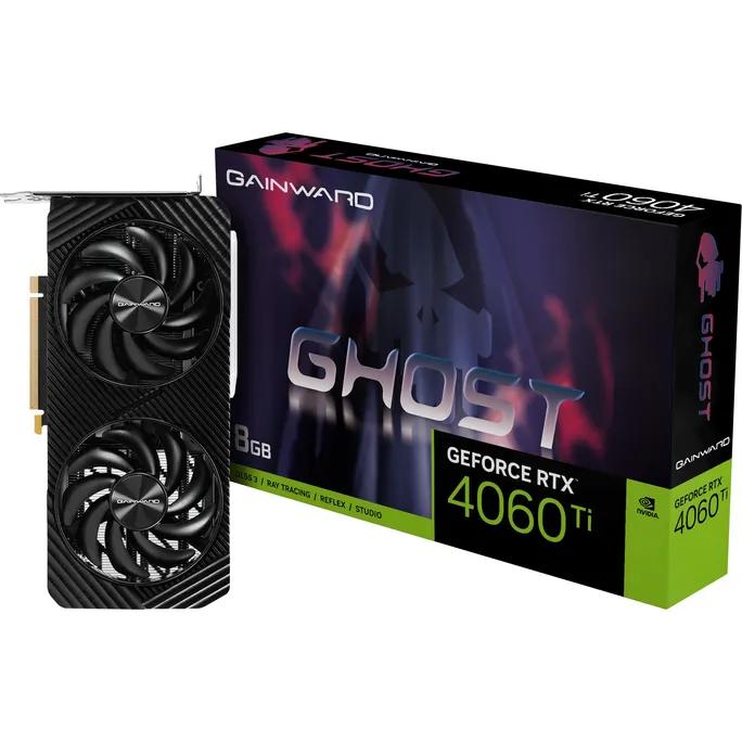 GAINWARD GeForce RTX 4060Ti Ghost 8GB GDDR6 Grafikkarte HDMI/3xDP