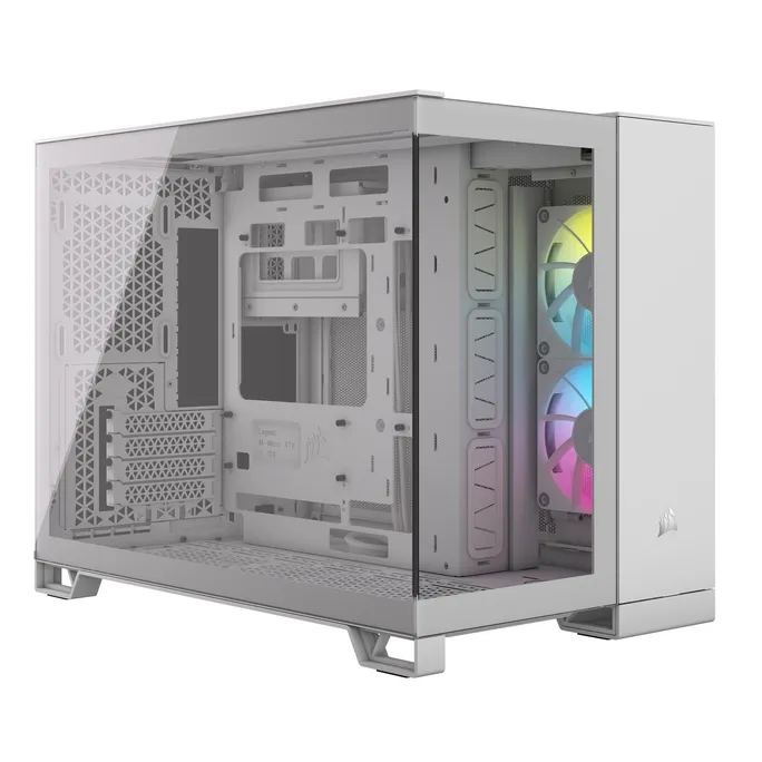 Corsair 2500X RGB weiß Midi Tower mATX Gaming Gehäuse