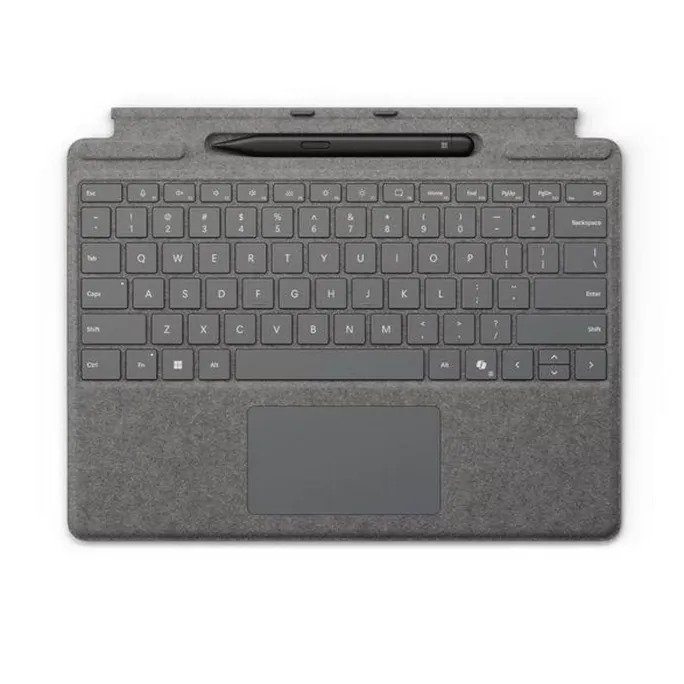 Microsoft Surface Pro Keyboard mit Slim Pen platin
