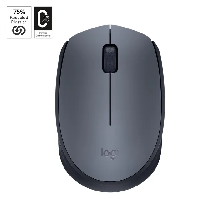 Logitech M170 Kabellose Maus Grau