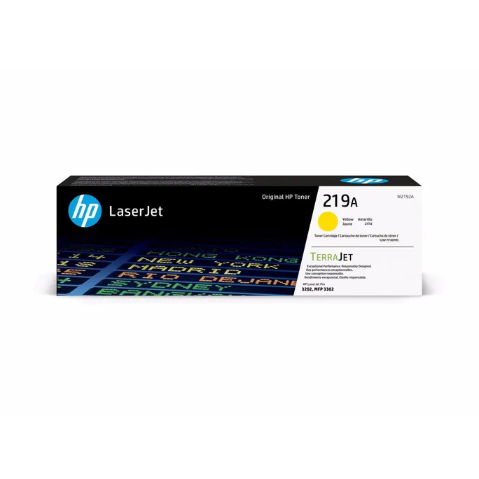 HP 219A / W2192A Original LaserJet Toner Gelb für ca. 1.200 Seiten