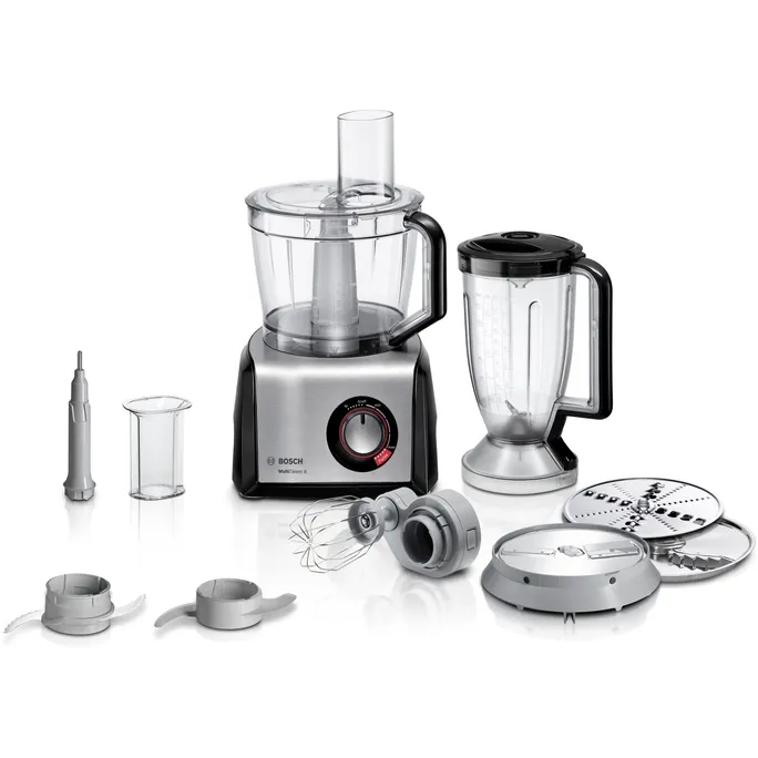Bosch MC812M814 Foodprocessor MultiTalent 8 schwarz / Edelstahl