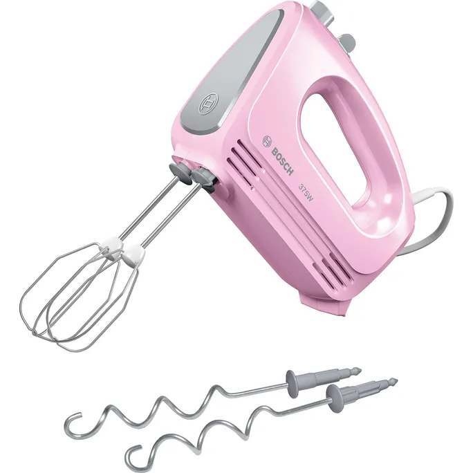 Bosch MFQ2210K Handrührgerät CleverMixx 375W gentle pink / dark silver