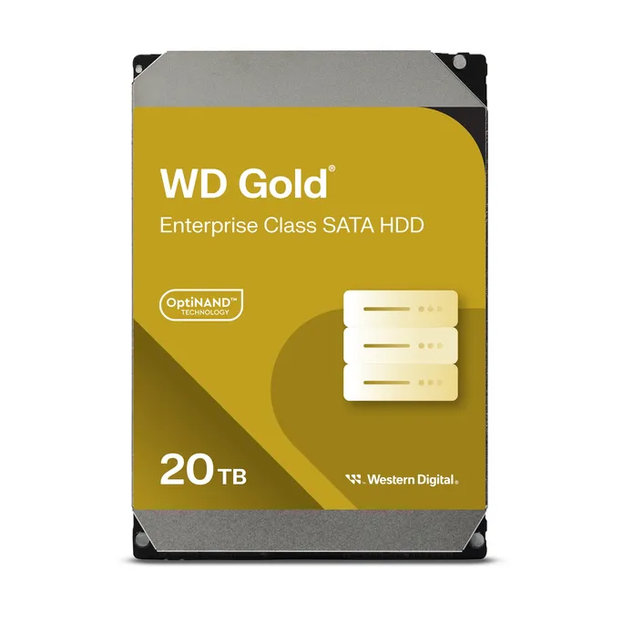 Western Digital WD Gold WD203KRYZ - 20 TB, 3,5 Zoll, SATA 6 Gbit/s