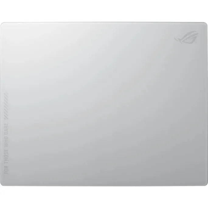 ASUS ROG Moonstone Ace L Glass Mousepad, 500x400mm, White Edition