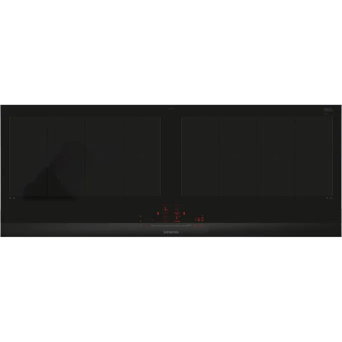 Siemens EX275HXC1E iQ700 Induktionskochfeld 90 cm Schwarz, Mit Rahmen aufliegend