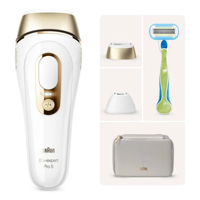 Braun Silk-expert Pro PL5152 Epilierer gold/weß