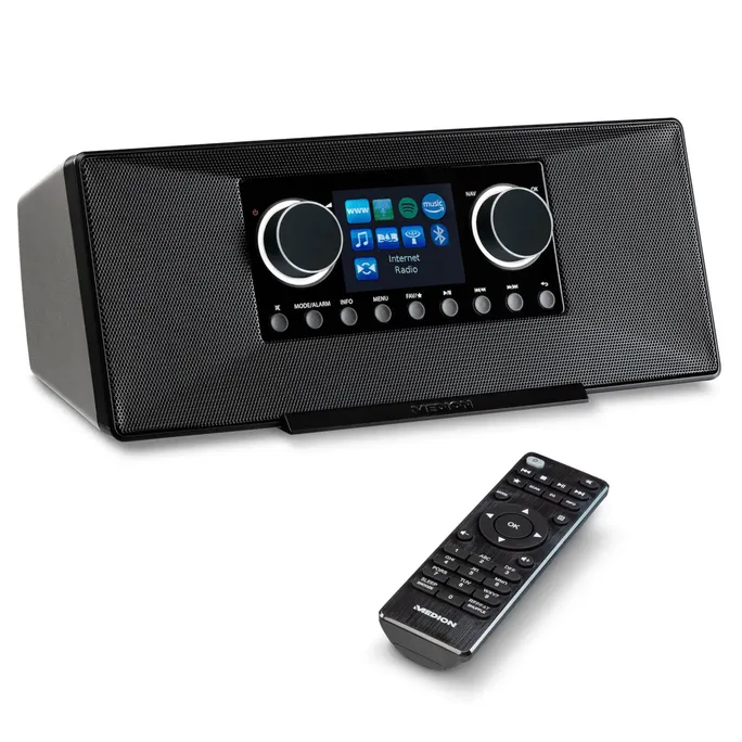 Medion MD 89289 Stereo Internetradio schwarz