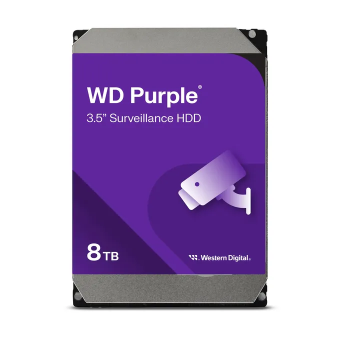WD Purple WD85PURZ - 8 TB 3,5 Zoll SATA 6 Gbit/s