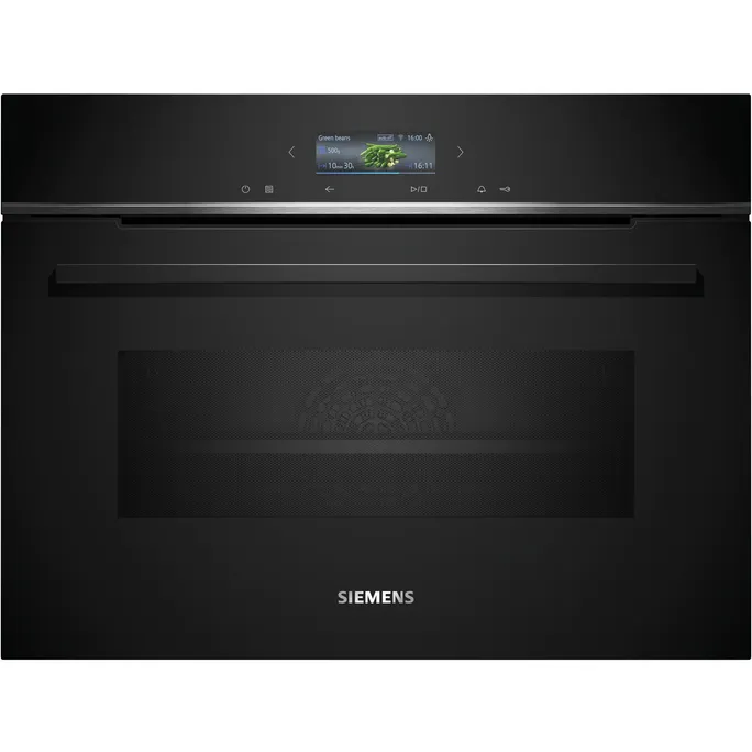 Siemens CM724G1B1 iQ700 Einbau-Kompaktbackofen mit Mikrowellenfunktion