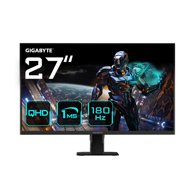 Gigabyte GS27QA 68,6 cm (27") QHD SS-IPS 180Hz Gaming Monitor 16:9 HDMI/DP 180Hz 1ms (MPRT)