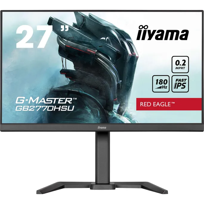 iiyama G-Master GB2770HSU-B6 27 Zoll Full HD Fast IPS Gaming Monitor 180 Hz DP/HDMI