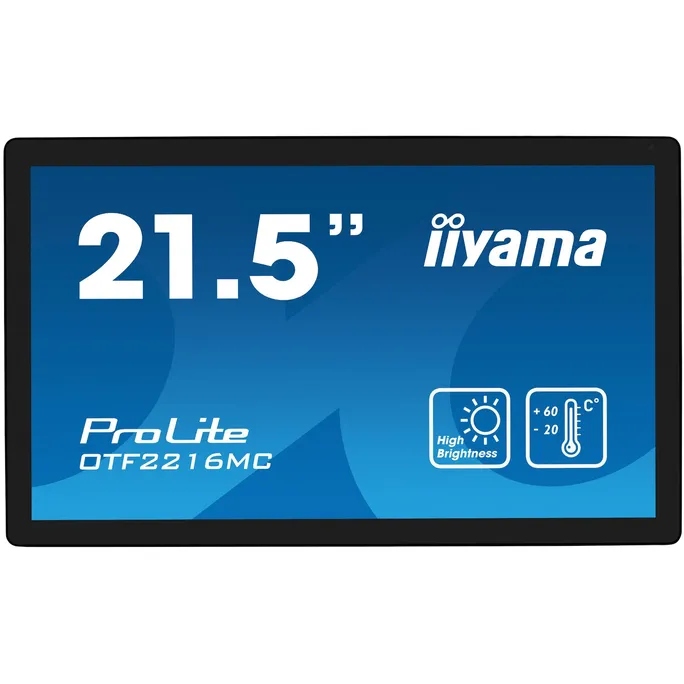 iiyama ProLite OTF2216MC-B1 22 Zoll Full HD VA LED 16:9 Touch Monitor