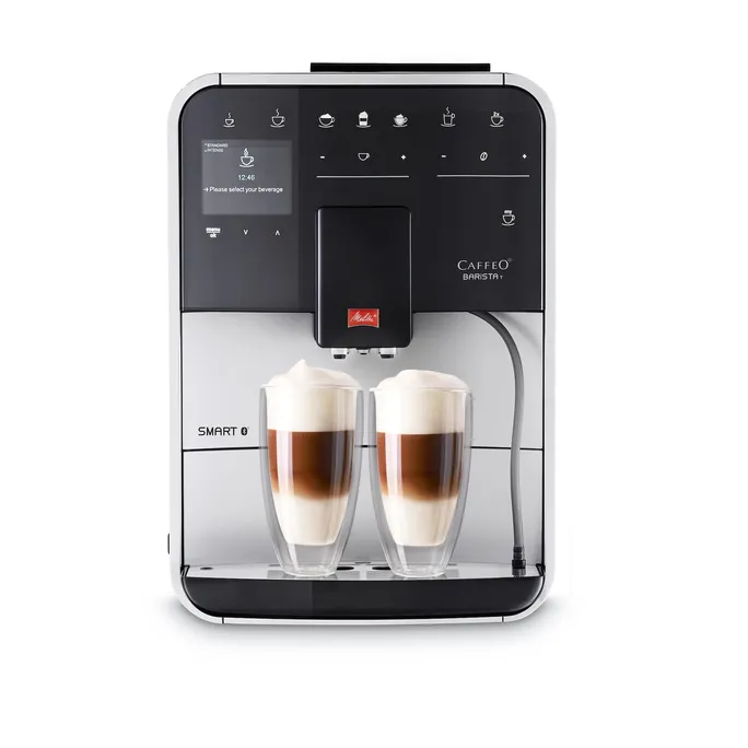 Melitta Caffeo Barista T Smart Kaffeevollautomat Silber/ Schwarz