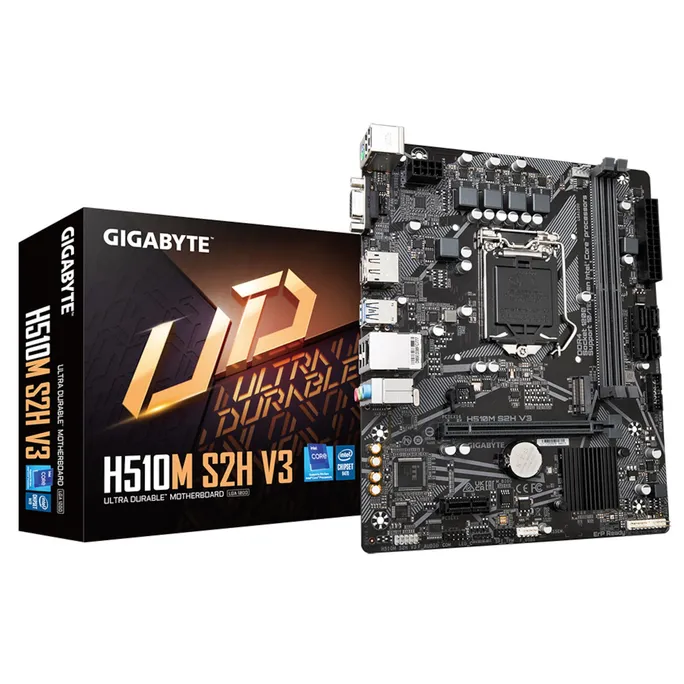 GIGABYTE H510M S2H V3 DDR4 mATX Mainboard Sockel 1200 HDMI/VGA/DP