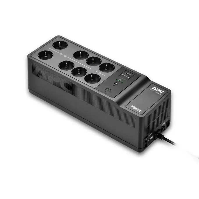 APC Back UPS BE500G2-GR, 500VA, 8x SchuKo, Überspannungsschutz