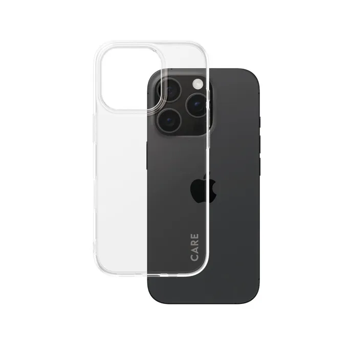 CARE by PanzerGlass® Fashionable Case Transparent X-Ray Soft Basic iPhone 16 Pro