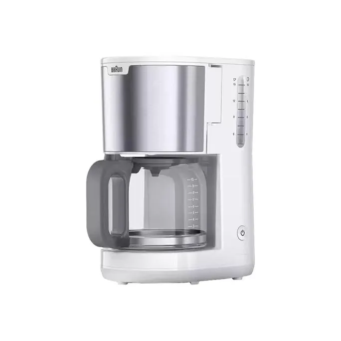 Braun KF 1500 WH PurShine Filter-Kaffee-Maschine weiß