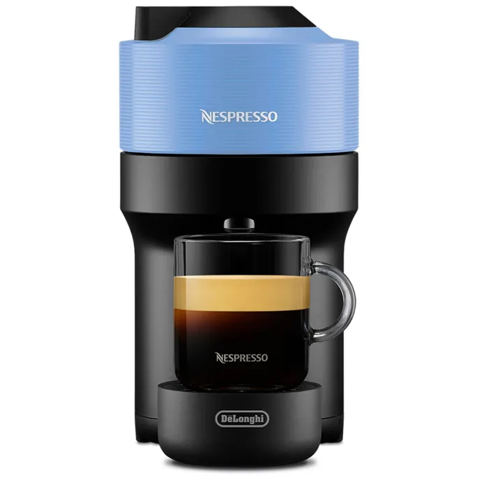 Nespresso Kaffeekapselmaschine DeLonghi Vertuo Pop ENV 90.A Blau
