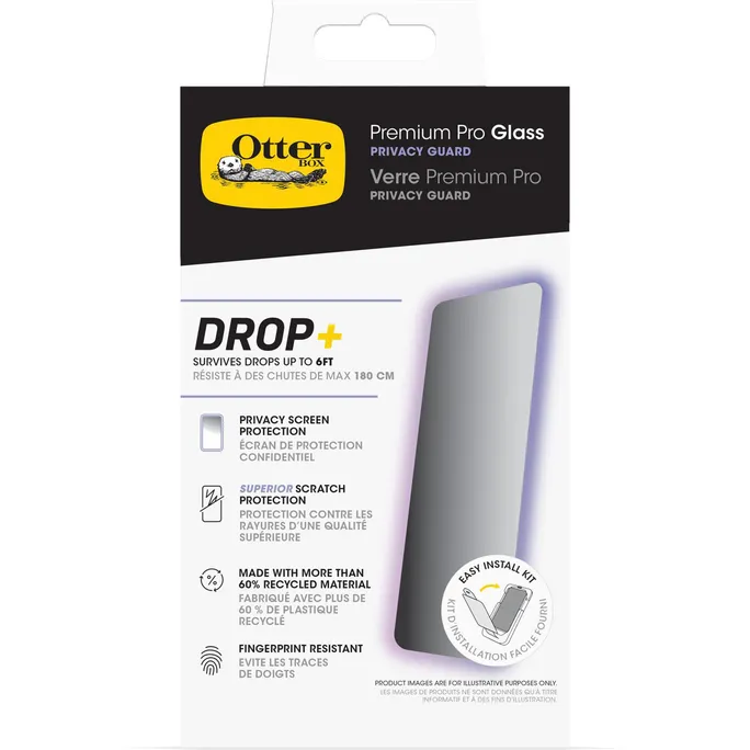OtterBox Premium Pro Glass Privacy Apple iPhone 16 Pro - clear