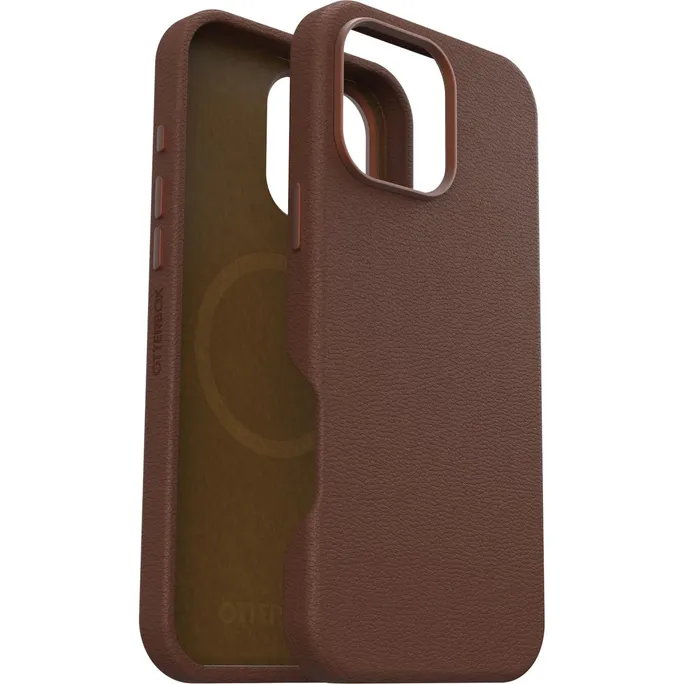 OtterBox Symmetry Cactus Leather Apple iPhone 16 Pro Max Rich Adobe - brown