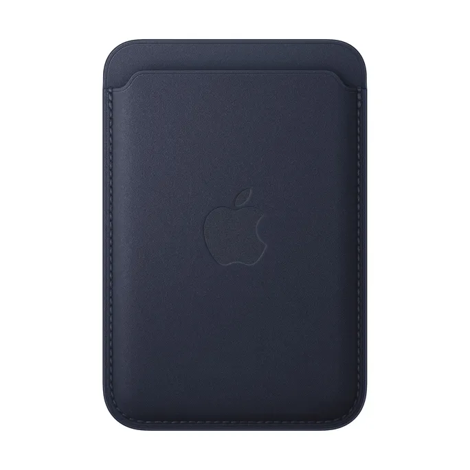 Apple Original iPhone Feingewebe Wallet mit MagSafe - Tiefenblau