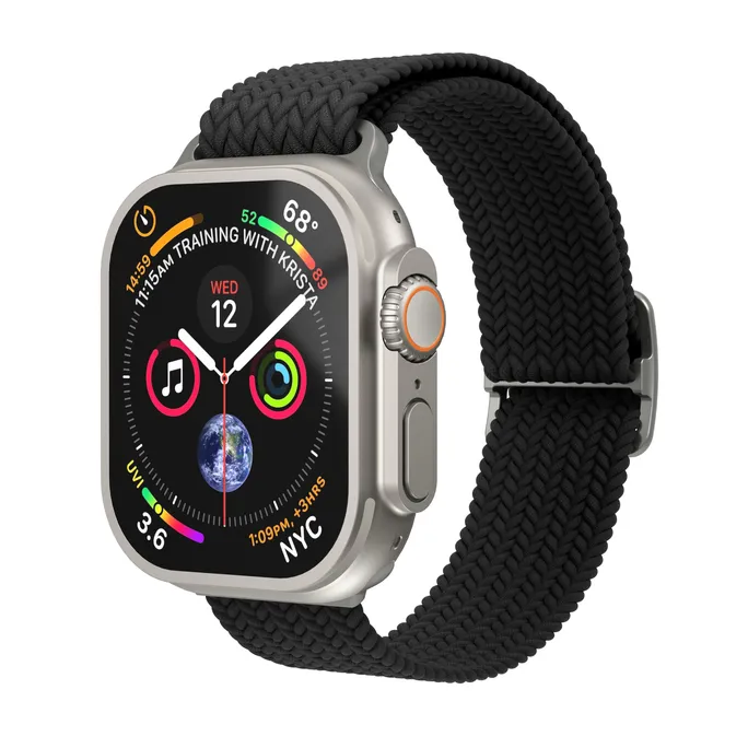 Vonmählen Woven Loop Schwarz 42 / 44 / 45 / 49 mm