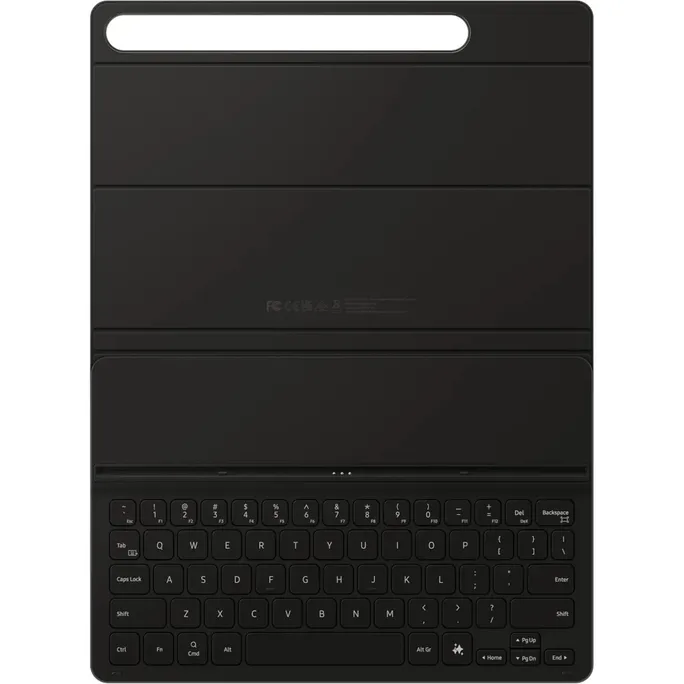 Samsung EF-DX720 Book Cover Keyboard Slim für Galaxy Tab S9/S9FE/S10/S10FE schwarz