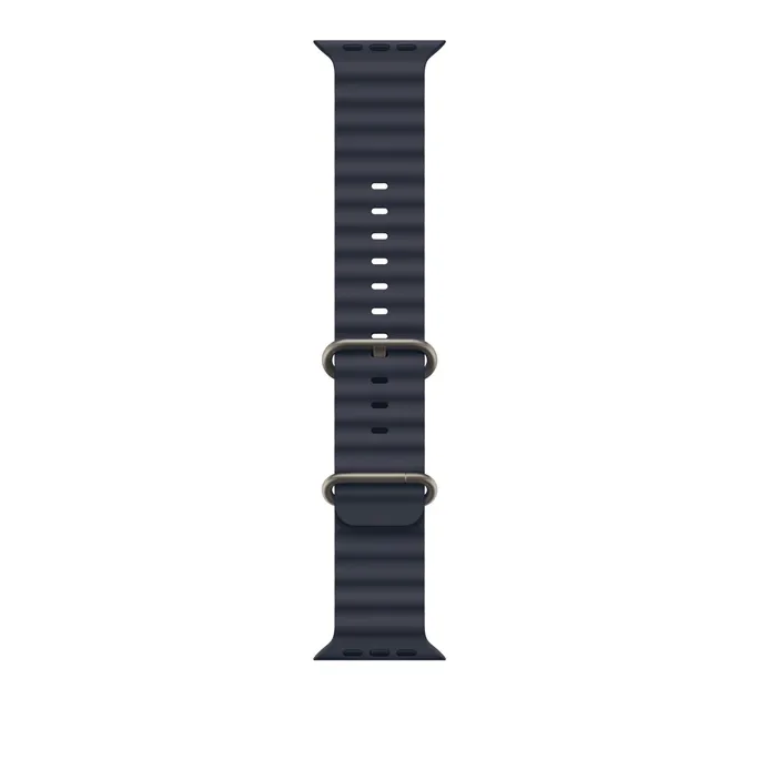 Apple Watch Ocean Armband für Watch Ultra 49mm Marine  / Titan Natur (One Size)