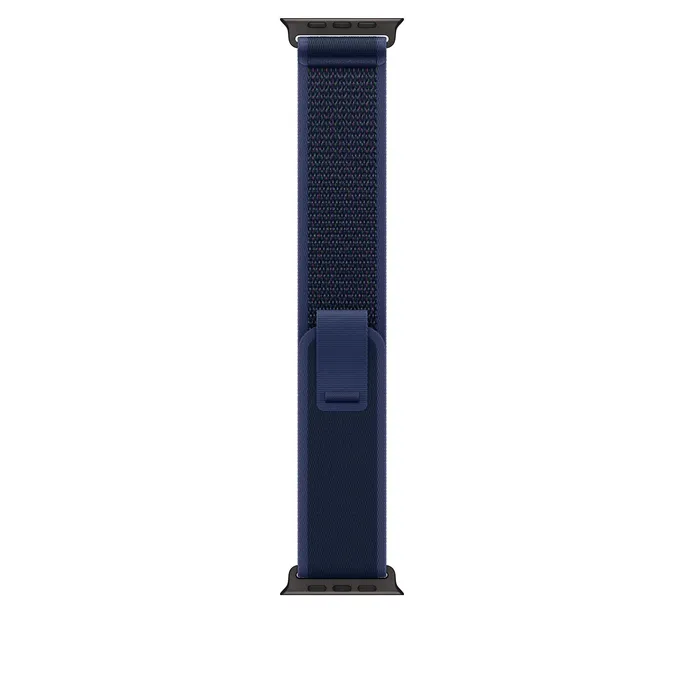 Apple Watch Trail Loop für Watch Ultra 49mm Blau / Titan schwarz (M/L)
