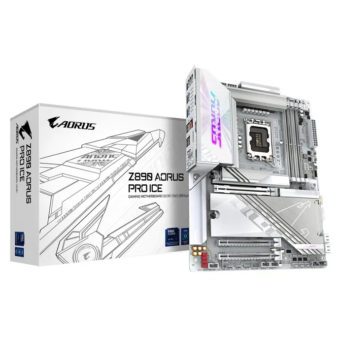 GIGABYTE Z890 AORUS PRO ICE DDR5 ATX Mainboard - Sockel 1851