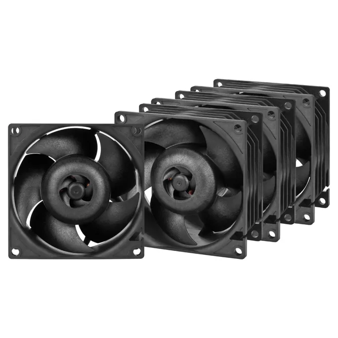 ARCTIC S8038-10K Server Lüfter 80mm 4er Pack schwarz