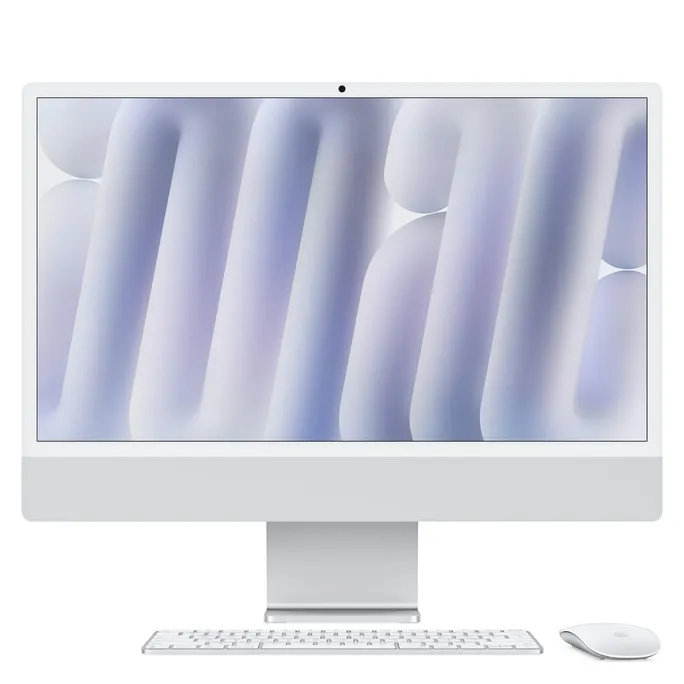 Apple iMac 24" Retina 4,5K 2024 M4/16/1TB 10C GPU Silber NUM BTO