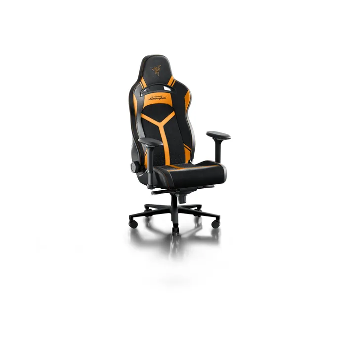 RAZER ENKI Pro Lamborghini Edition - Premium-Gaming-Stuhl mit Alcantara®-Leder