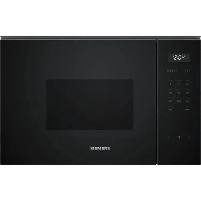 Siemens iQ500 BF525LMB1 Einbau-Mikrowelle Schwarz, Edelstahl