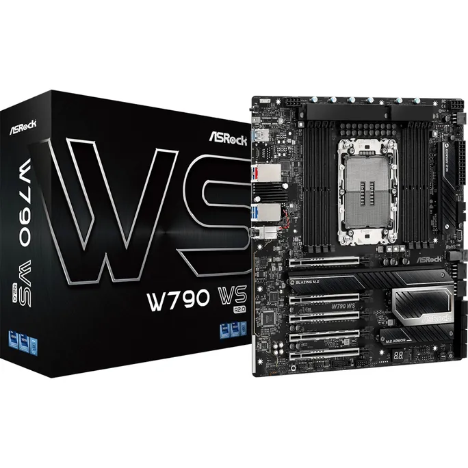 ASRock W790 WS R2.0 E-ATX Server Mainboard mit Intel Sockel 4677