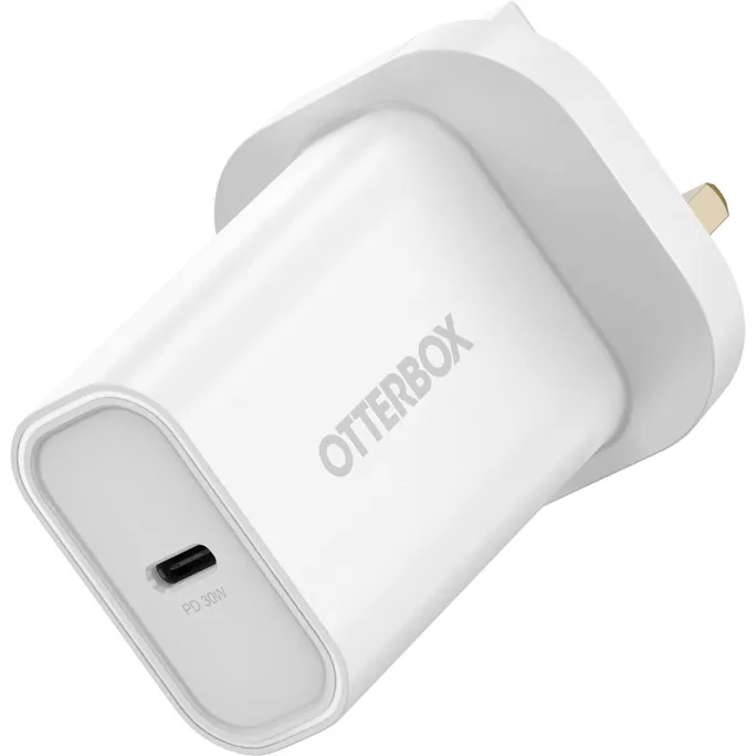 OtterBox UK Wall Charger 30W GaN 1X USB-C 30W PD Weiß