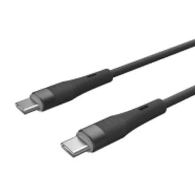 TUCANO Kabel USB-C/ USB-C 100W PD 1,5m Schwarz