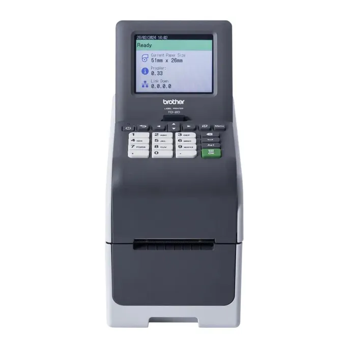 Brother TD2320DSA300 Desktop-Etikettendrucker USB/LAN