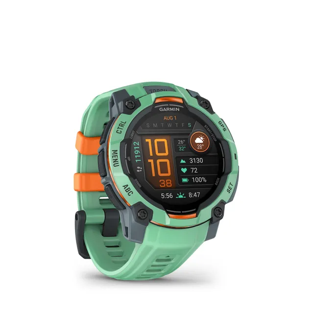 Garmin INSTINCT 3 Amoled Twilight/ Neo Tropic 45mm Multisport Smartwatch