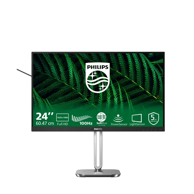 Philips 24B2G5200 23.8 Zoll Full HD IPS Panel 16:9 100 Hz Monitor