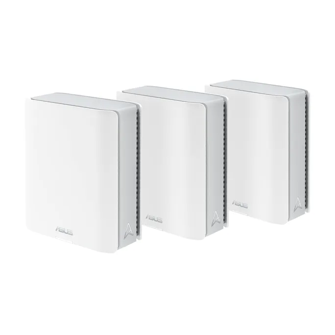 ASUS ZenWiFi BT10 BE18000 Weiß Tri-Band WiFi 7 Smart AiMesh Extendable Router 3er Pack
