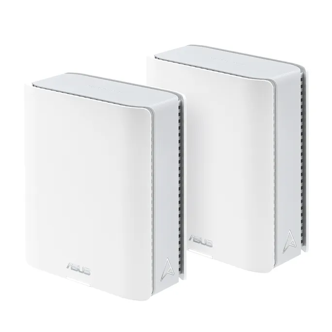 ASUS ZenWiFi BT8 BE14000 Weiß Tri-Band WiFi 7 Smart AiMesh Extendable Router 2er Pack